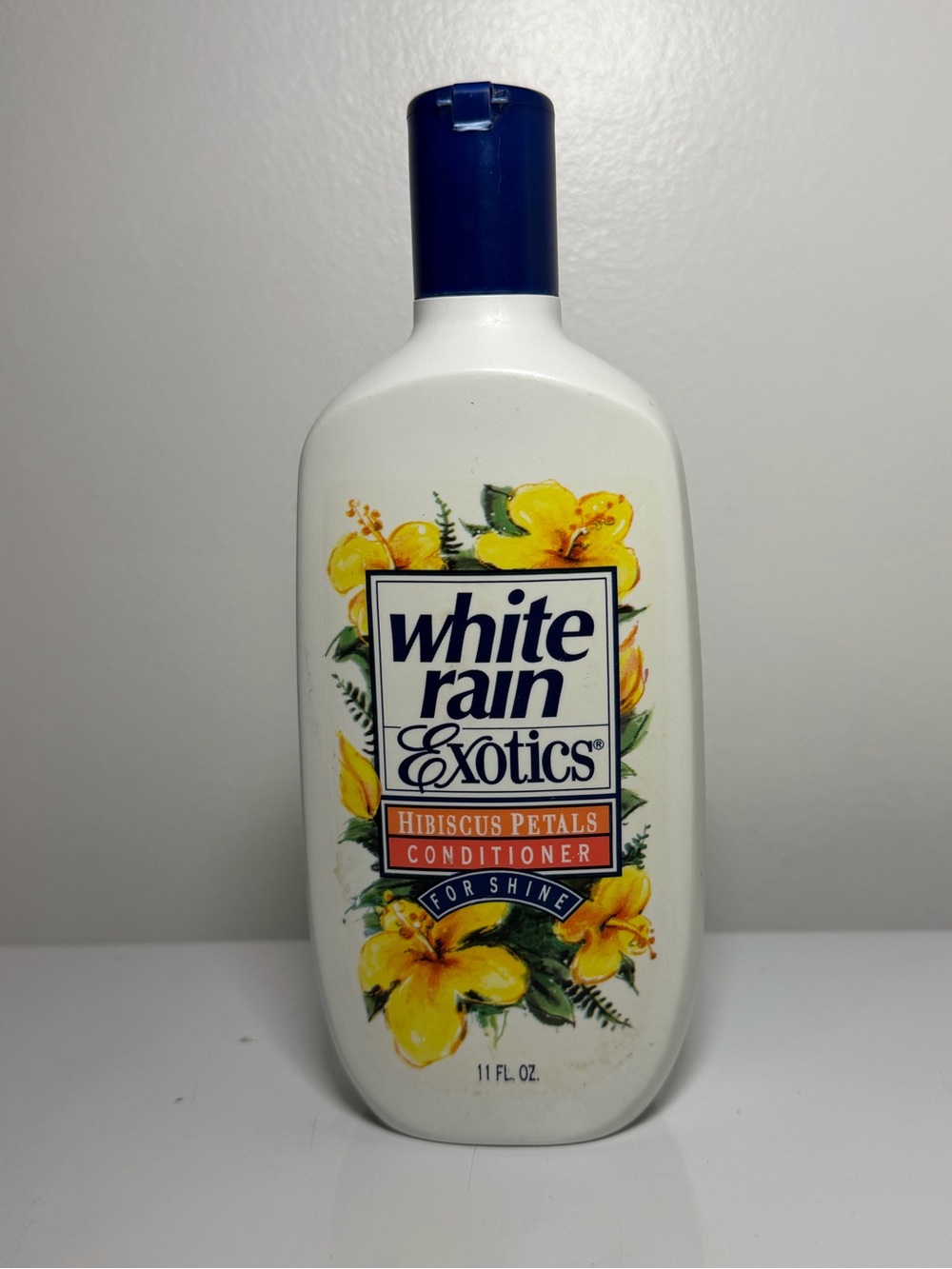 White Rain Exotics Hibiscus Petals Conditioner For Shine-11oz‎ Vtg 90’s